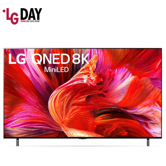 LG QNED TV 75 Inch QNED95 series, Cinema Screen Design 8K Cinema HDR WebOS Smart ThinQ AI Mini LED