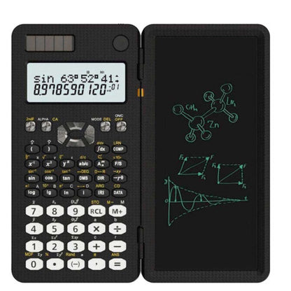 GREEN LION SCIENTIFIC CALCULATOR & WRINTING PAD BLACK
