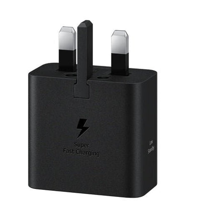 SAMSUNG 25W PD TRAVEL ADAPTER USB - C BLACK - CompuGhana