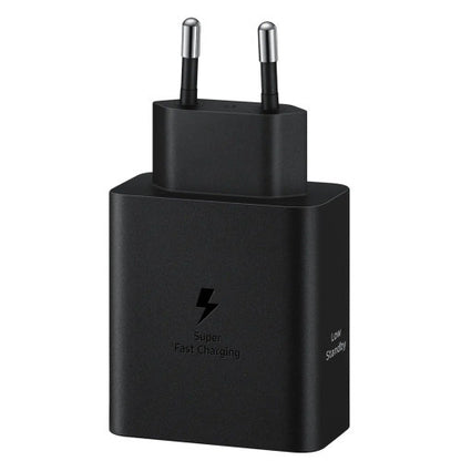 SAMSUNG 50W POWER ADAPTER DUO CABLE USB-C 1.8M BLACK
