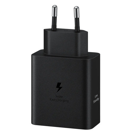 SAMSUNG 50W POWER ADAPTER DUO CABLE USB-C 1.8M BLACK