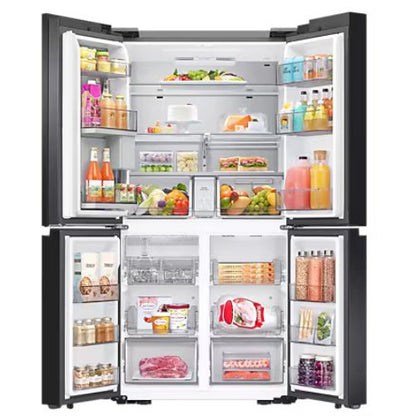 SAMSUNG 650 LTRS 4 DOORS BESPOKE REFRIGERATOR - BLACK
