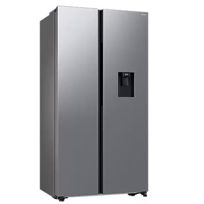 SAMSUNG  578L SIDE BY SIDE + WATER DISPENSER FRIDGE- SILVER
