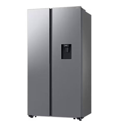 SAMSUNG  578L SIDE BY SIDE + WATER DISPENSER FRIDGE- SILVER