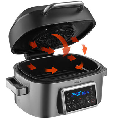 SENCOR SBG 8900SS MULTIFUNCTIONAL VITA FRYER / GRILL