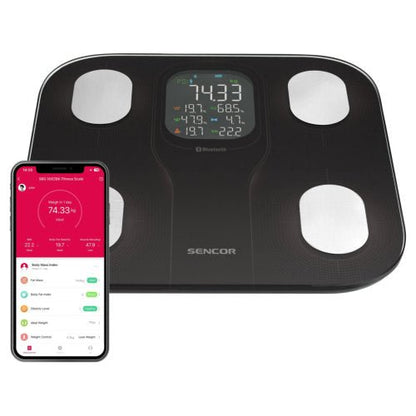SENCOR SBS 9002BK SMART PERSONAL FITNESS SCALE - CompuGhana