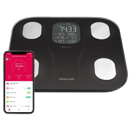 SENCOR SBS 9002BK SMART PERSONAL FITNESS SCALE - CompuGhana