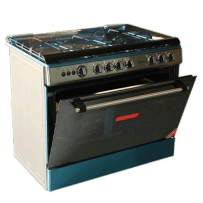 MIDEA 90x60 INOX - GRILL GAS COOKER SILVER - CompuGhana