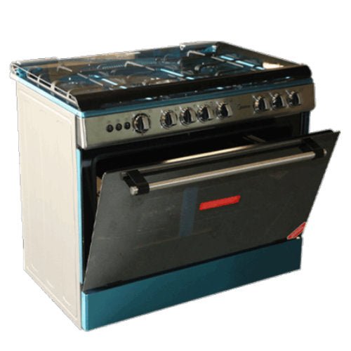 MIDEA 90x60 INOX - GRILL GAS COOKER SILVER - CompuGhana