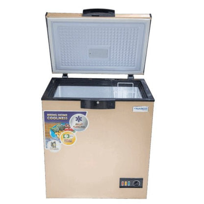 NASCO 138L NAS - 175FL - G CHEST FREEZER - GOLDEN - CompuGhana