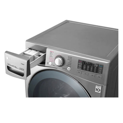 LG Front Load (Wash & Dry)Washing Machine 16/10kg, Silver, Inverter Direct Drive Motor, TurboWash, TrueSteam, Smart ThinQ
