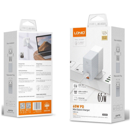 LDNIO SUPER FAST CHARGING 65W