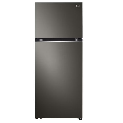LG GN-B392PXGB  395L TOP FREEZER FRIDGE - BLACK