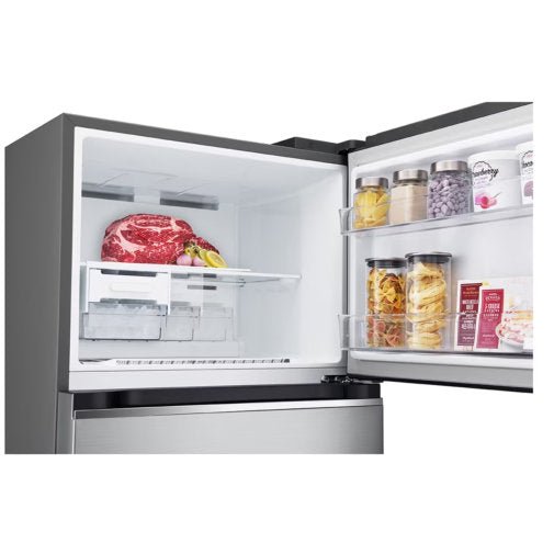 LG GN - B392PLGB 395L TOP FREEZER FRIDGE SILVER - CompuGhana