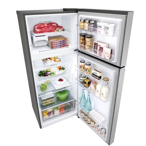 LG GN - B392PLGB 395L TOP FREEZER FRIDGE SILVER - CompuGhana
