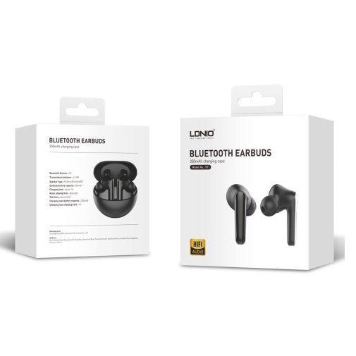 LDNIO BLUETOOTH EARBUDS BLACK T01