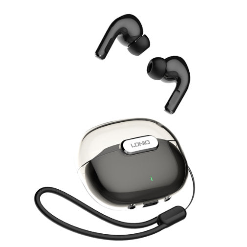 LDNIO BLUETOOTH EARBUDS WHITE & BLACK T02 - CompuGhana