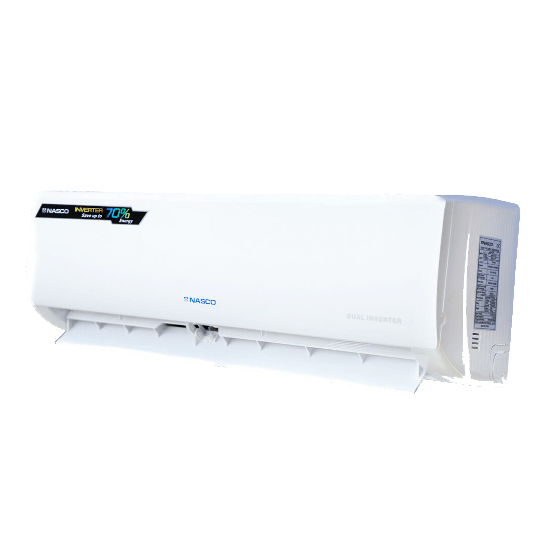 NASCO NAS - T12V1 AC 1.5 HP R32 WHITE - CompuGhana