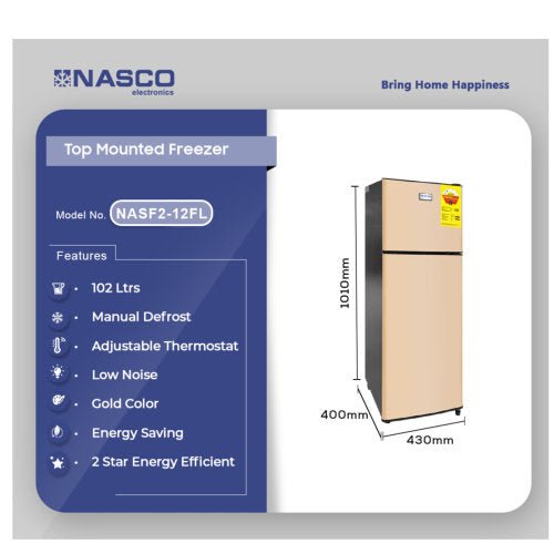 NASCO 102 LTR TABLE TOP REFRIGERATOR - CompuGhana