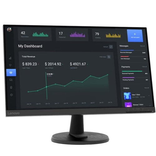 LENOVO 23.8 INCH FHD C24-40 LED MONITOR