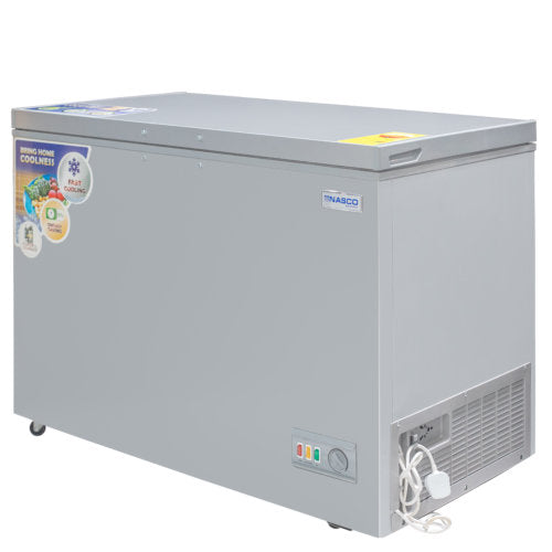 NASCO NAS-425FL 318 LTR CHEST FREEZER SILVER