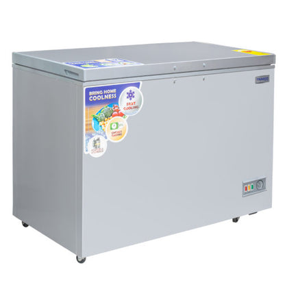 NASCO NAS-425FL 318 LTR CHEST FREEZER SILVER