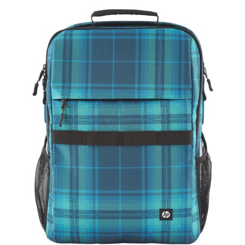 HP CAMPUS XL TARTAN PLAID BACKPACK GREEN - CompuGhana