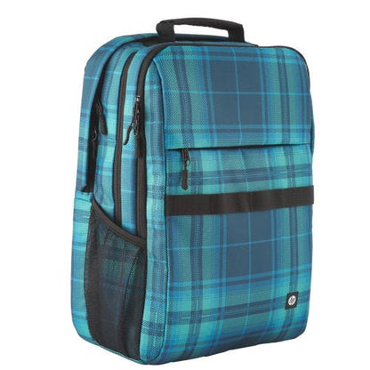 HP CAMPUS XL TARTAN PLAID BACKPACK GREEN - CompuGhana