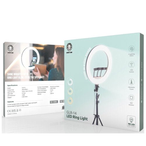 GREEN LION GLR - 14 LED RING LIGHT - CompuGhana