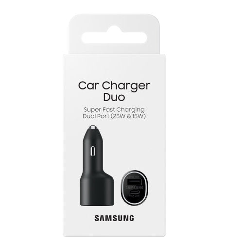 SAMSUNG CAR DUO SUPER FAST CHARGING 25W & 15W CHARGER - CompuGhana