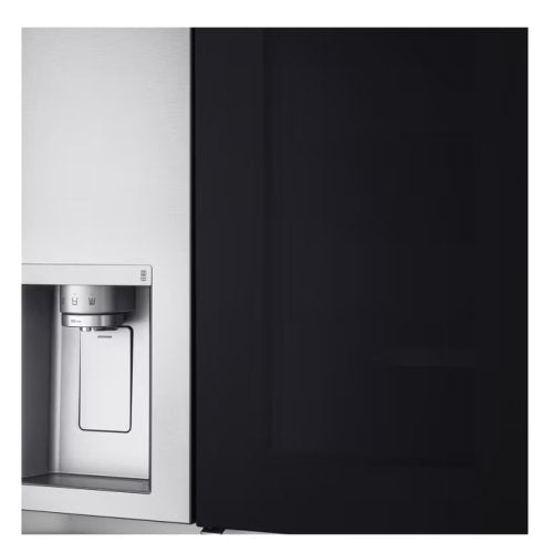 LG 668L INSTAVIEW SIDE BY SIDE  FRIDGE SILVER
