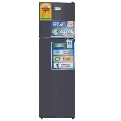 NASCO 98L TOP MOUNT FREEZER SILVER – CompuGhana