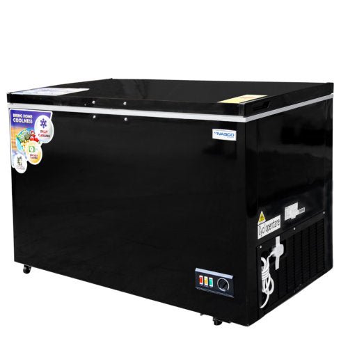 NASCO 400L CHEST FREEZER NAS - 475FL - B BLACK - CompuGhana