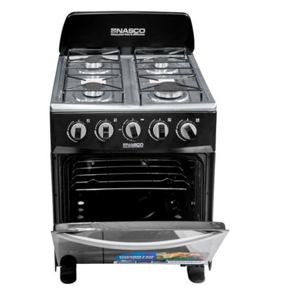 NASCO 4 BURNERS GAS COOKER OVEN