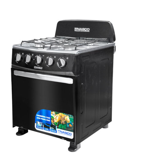NASCO 4 BURNERS GAS COOKER OVEN