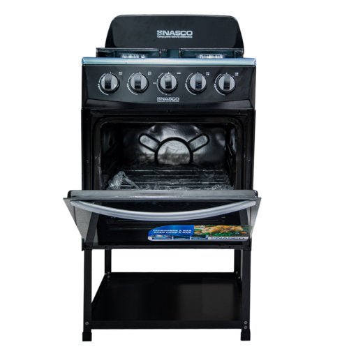 NASCO 4 BURNERS GAS COOKER OVEN - NASGC - 50MO+ST - CTZ - CompuGhana