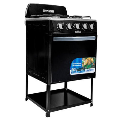 NASCO 4 BURNERS GAS COOKER OVEN - NASGC - 50MO+ST - CTZ - CompuGhana