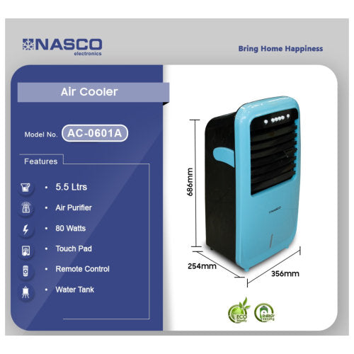 NASCO 5.5L AC-0601A AIR COOLER
