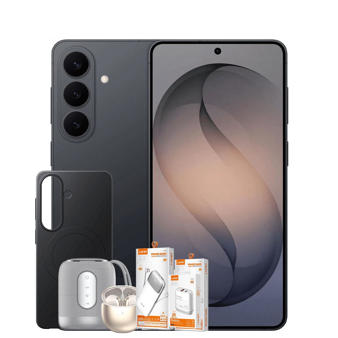 SAMSUNG GALAXY SM - S947B/DS S26 PLUS + FREE BLUETOOTH SPEAKER + POWERBANK + EARBUD + TRAVEL ADAPTER + SCREEN PROTECTOR - CompuGhana