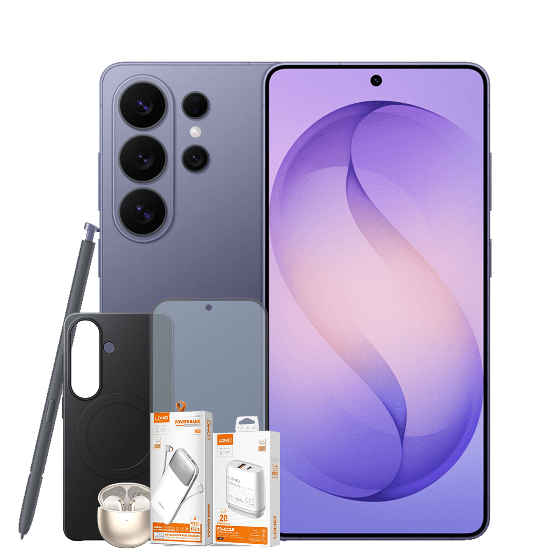 SAMSUNG GALAXY SM-S948B/DS S26 ULTRA + FREE POWERBANK + EARBUD + TRAVEL ADAPTER + SILICONE COVER + SCREEN PROTECTOR - CompuGhana