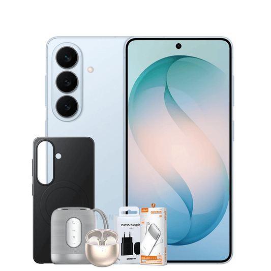 SAMSUNG GALAXY S26 SM - S942B/DS 256GB 12GB RAM + FREE BLUETOOTH SPEAKER + POWERBANK + EARBUD + TRAVEL ADAPTER + SILICONE COVER + SCREEN PROTECTOR - CompuGhana