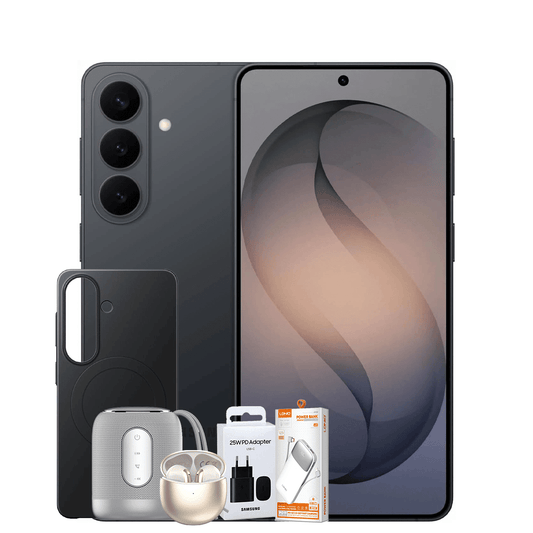 SAMSUNG GALAXY SM - S947B/DS S26 PLUS + FREE BLUETOOTH SPEAKER + POWERBANK + EARBUD + TRAVEL ADAPTER + SILICONE COVER + SCREEN PROTECTOR - CompuGhana