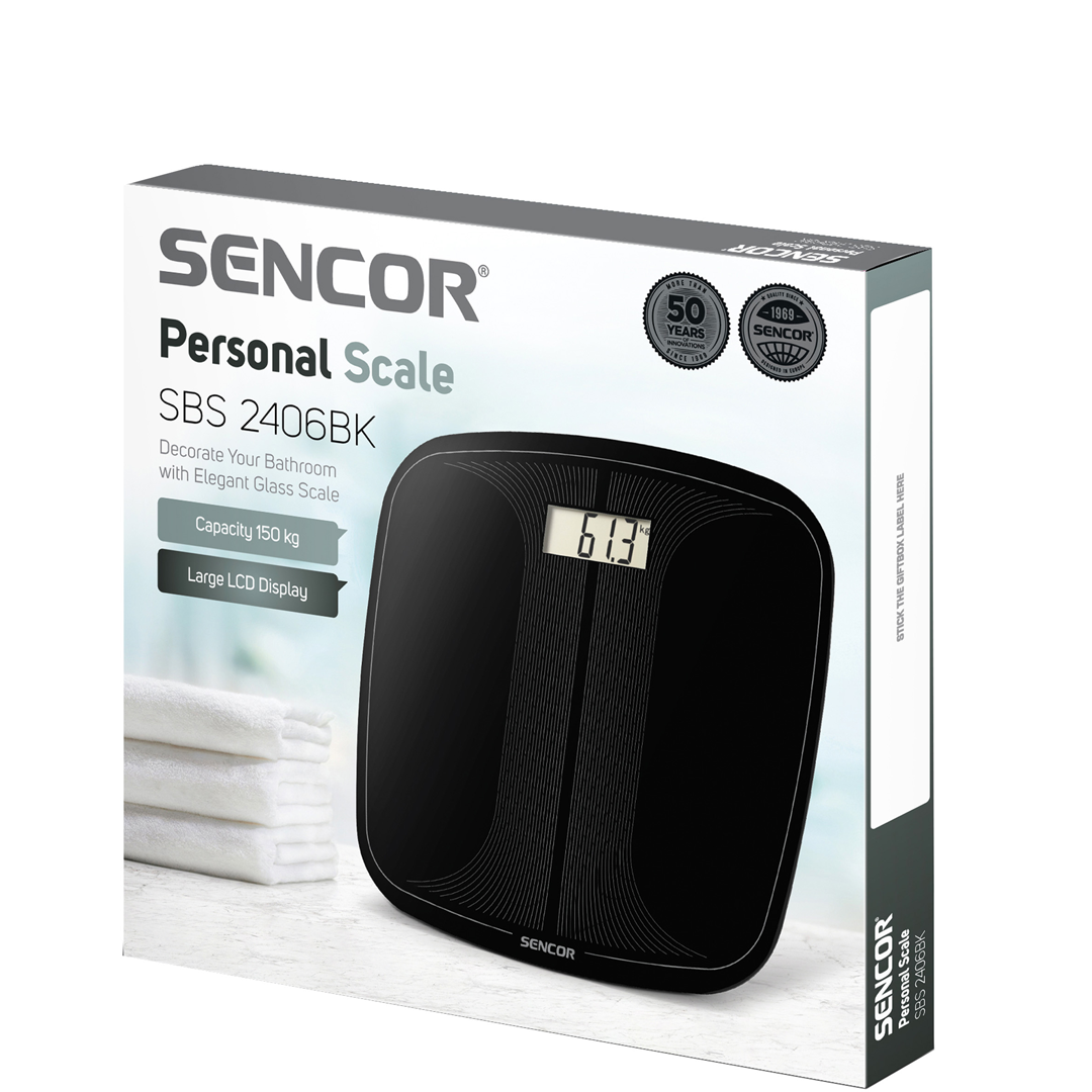 SENCOR SBS 2406BK PERSONAL SCALE
