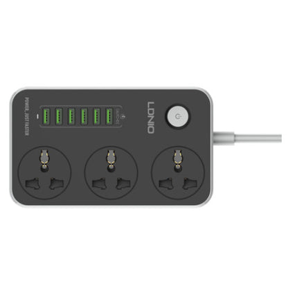 LDNIO 3 SOCKET + 6 USB PORTS