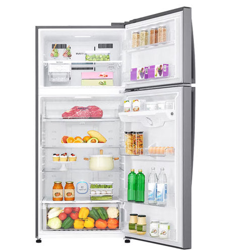LG 506L DOUBLE DOOR  FRIDGE SILVER