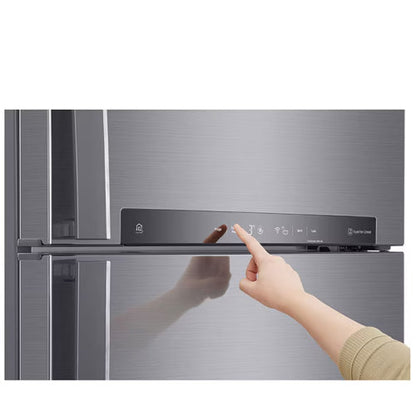 LG 506L DOUBLE DOOR  FRIDGE SILVER