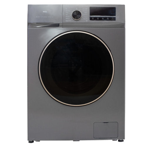 TCL 9KG P1109FLG FRONT LOAD INVERTER WASHING MACHINE - SILVER