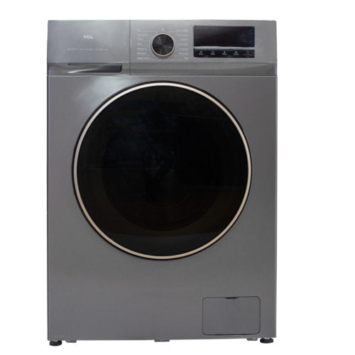 TCL 8KG P1108FLG  FRONT LOAD INVERTER WASHING MACHINE - SILVER