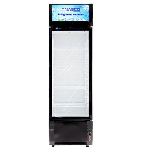 NASCO 288L DISPLAY FRIDGE WHITE