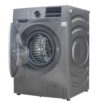 TCL 10.5KG/6KG  WASHING MACHINE COMBO SILVER